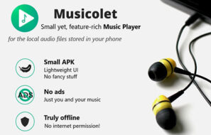 دانلود موزیک پلیر Musicolet Music Player 4.5