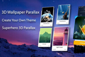 ساخت تصاویر سه بعدی با اپلیکیشن ۳D Wallpaper Parallax 7.0.353