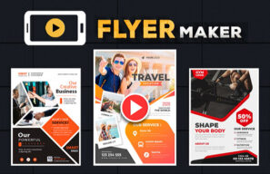 ساخت آگهی ویدئویی با اپلیکیشن Flyer Maker 21.0